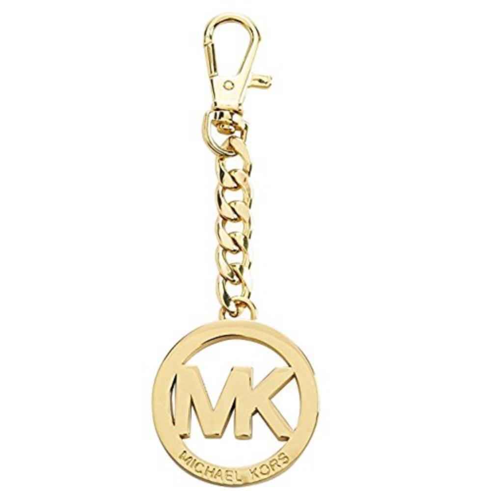 Michael Kors gold purse charm